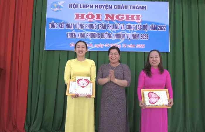Hội LHPN huyện Châu Thành triển khai chương trình, công tác năm 2022